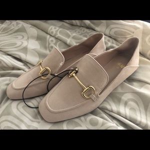 H&M Blush Pink Loafers
